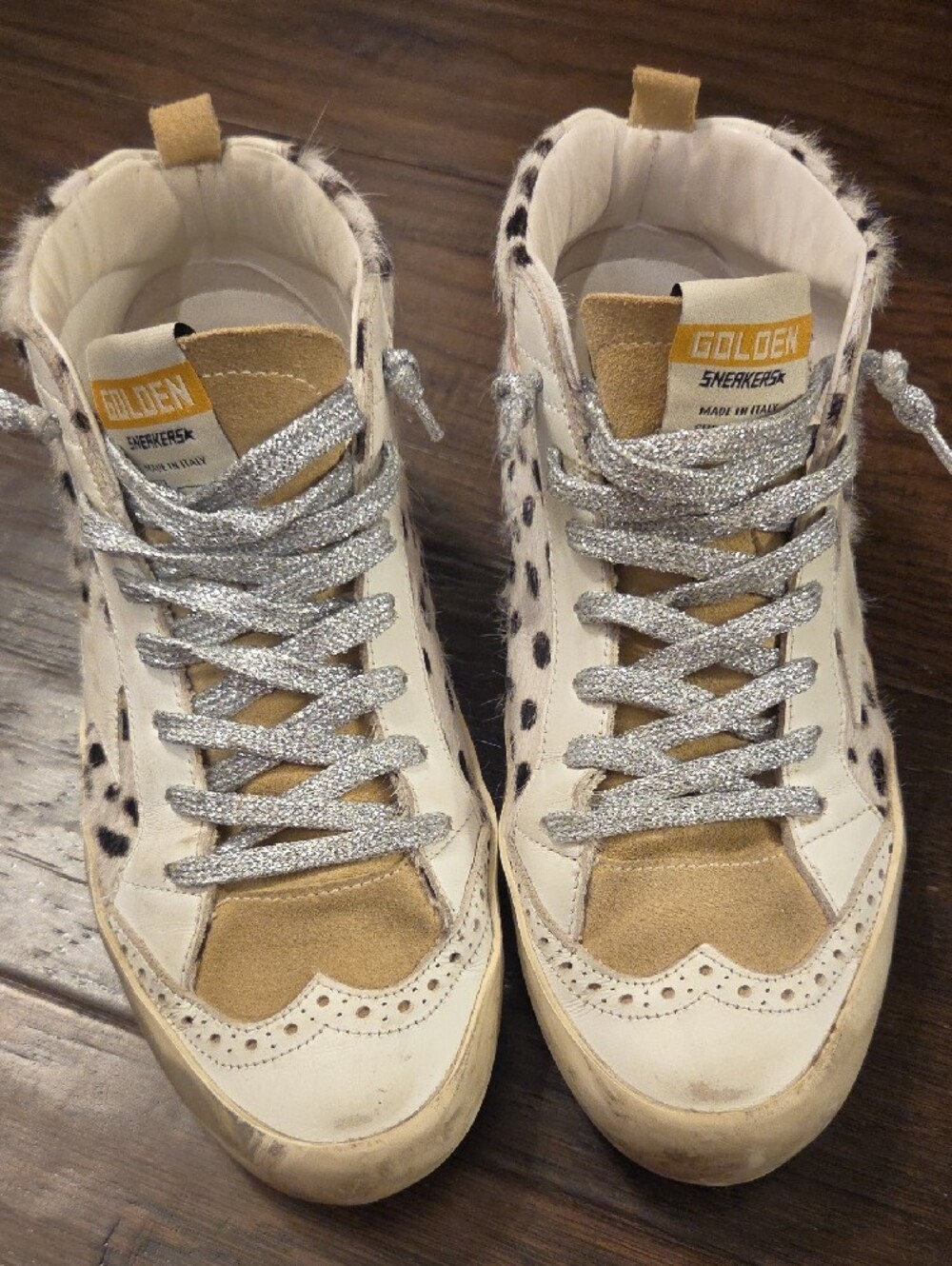 Golden Goose Dalmation Mid Stars-39 - Picture 2 of 14